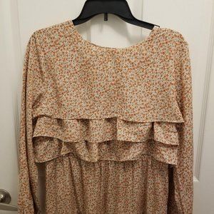 Veiled Collection Floral Maxi Dress - Size L